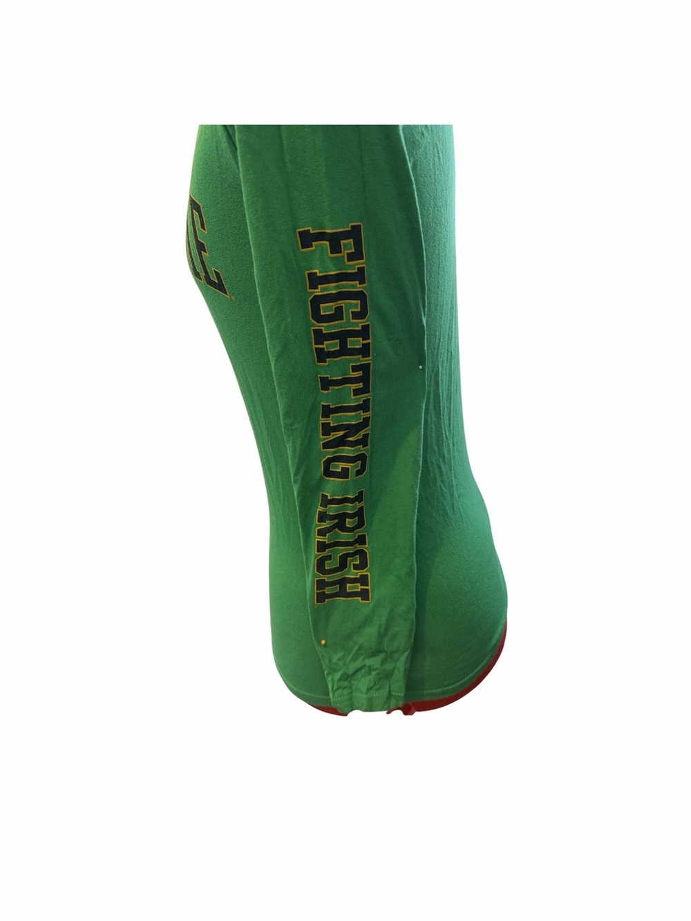 Fanatics Notre Dame Green Tee with Navy and Yellow Logo Accent